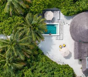 Six Senses  Laamu Family  Beach Villa Piscine